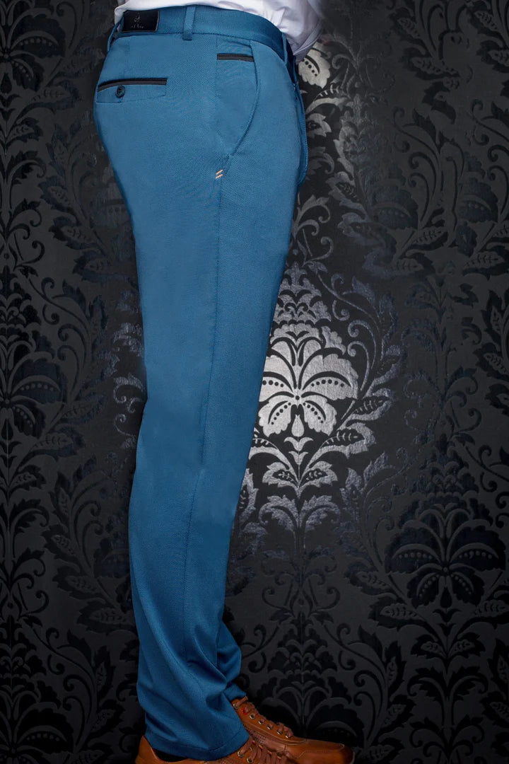 AU NOIR RYAN BERETTA DENIM DRESS PANTS