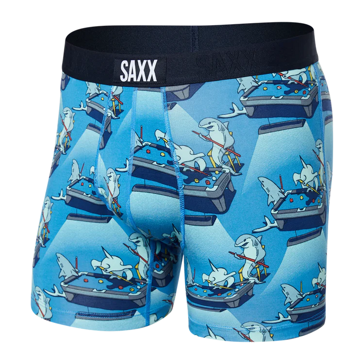 MEN'S SAXX ULTRA POOL SHARK/BLUE UNDERWEAR