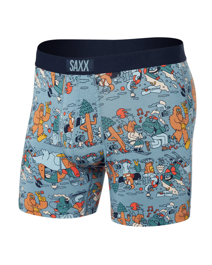 MEN'S SAXX VIBE FRESH TRACKS-DESERT BLUE UNDERWEAR