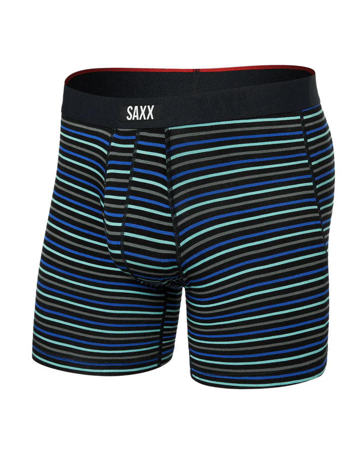 MEN'S SAXX VIBE XTRA SUPER SOFT STRIPE BLUE UNDERWEAR