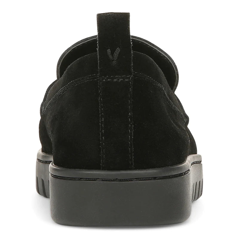 Vionic Uptown Suede Loafer Black 9