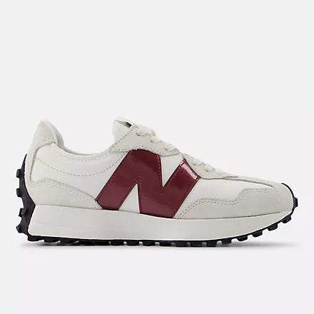 WOMEN'S NEW BALANCE WS327JWC SALT/BURGUNDY SNEAKER
