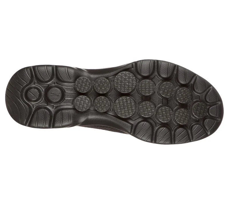 SKECHERS GO WALK 6 CLEAR VITURE Black MEDIUM 7