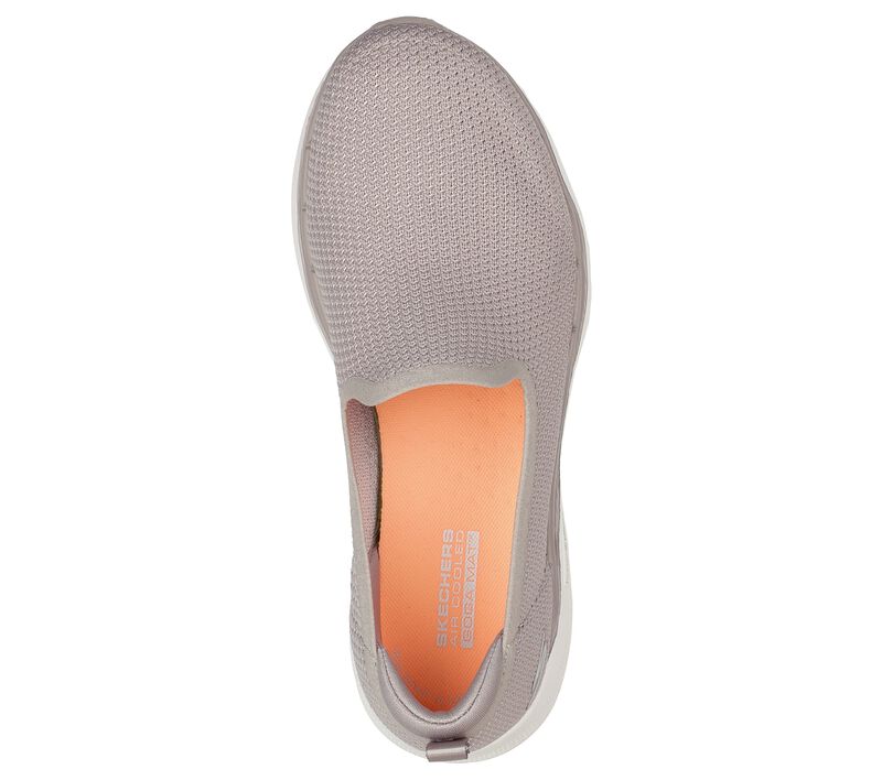 WOMEN'S SKECHERS GOWALK CLEAR VIRTUE NATURAL SHOE – Omars Shoes