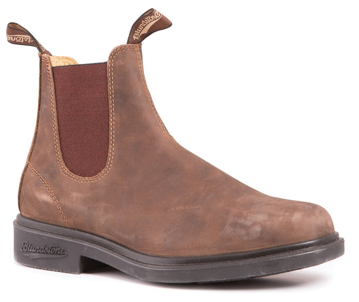 Blundstone brown chisel hot sale toe