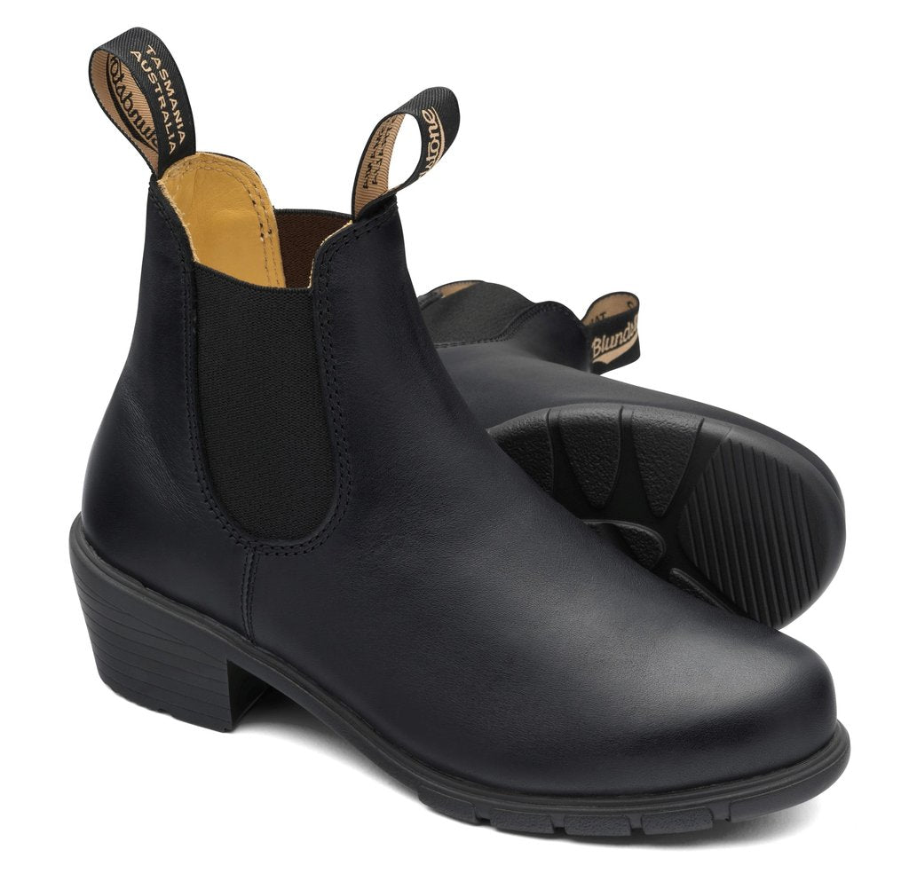 BLUNDSTONE 1671 BLACK/ WOMEN'S SERIES HEEL – Omars Shoes