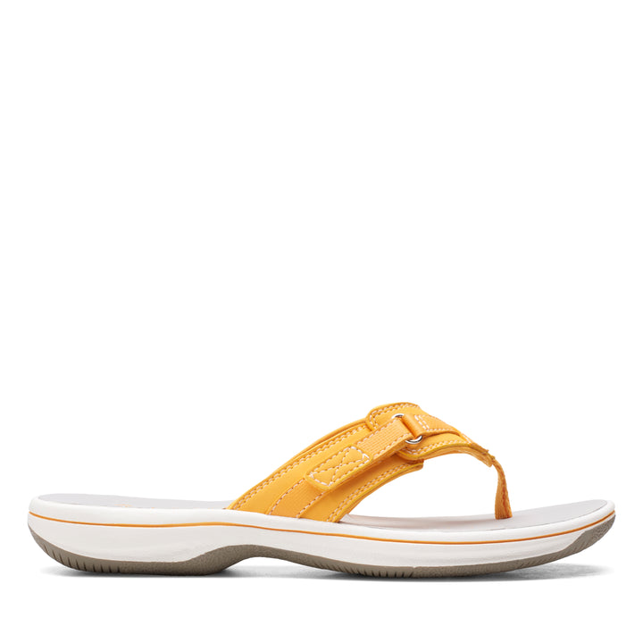 Women's Clarks Breeze Sea/Yellow Sandal