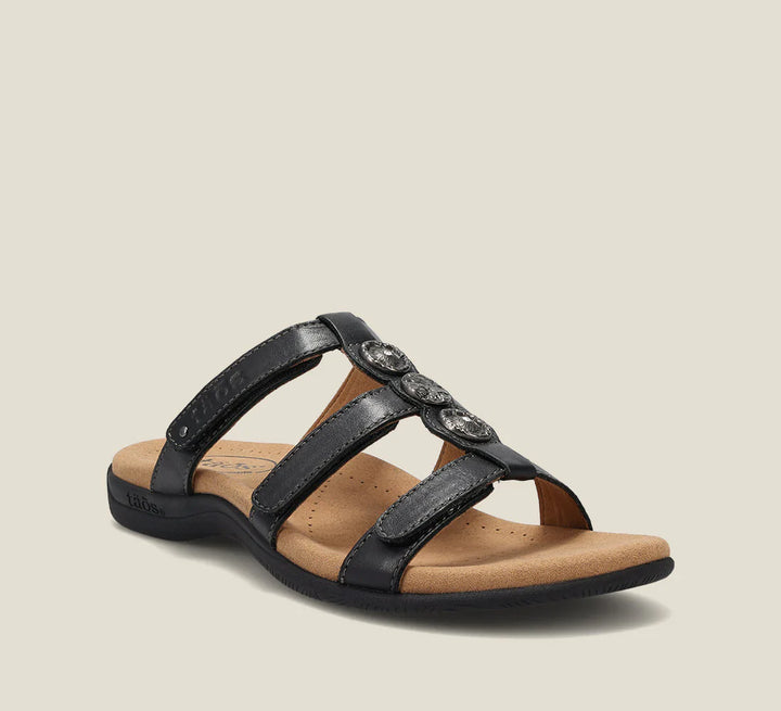 WOMEN'S TAOS PRIZE 4 BLACK SANDAL