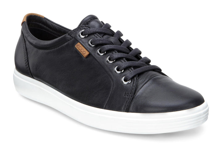 Women's Ecco Soft 7/Black Shoe - Omars Shoes