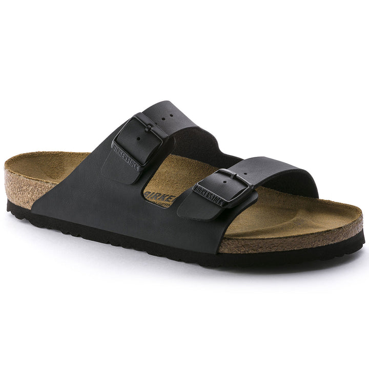 Birkenstock Arizona Birko-Flor/Black Sandal - Omars Shoes