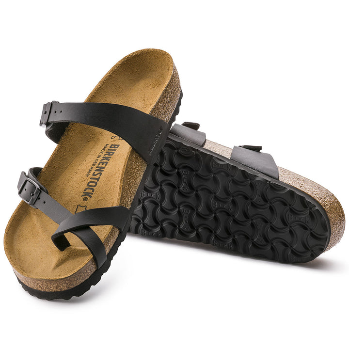 Birkenstock Mayari Birko-Flor/Black Sandal - Omars Shoes
