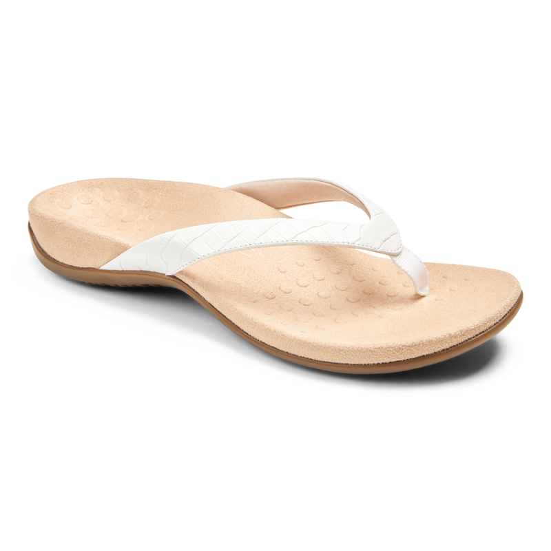 White vionic best sale flip flops