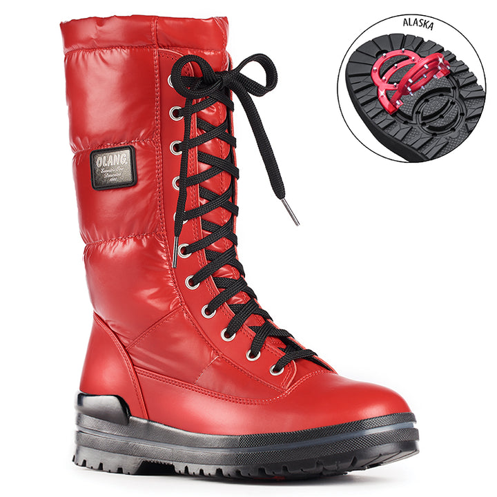 Women's Olang Glamour/Red Winter Boot