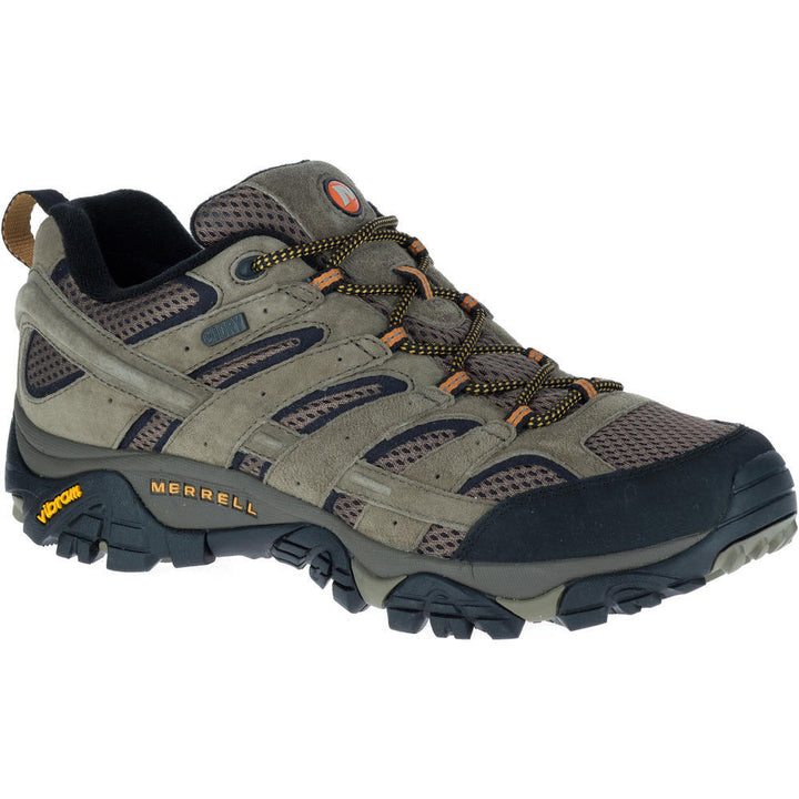 Men's Merrell Moab2 Waterproof/Walnut Shoe - Omars Shoes