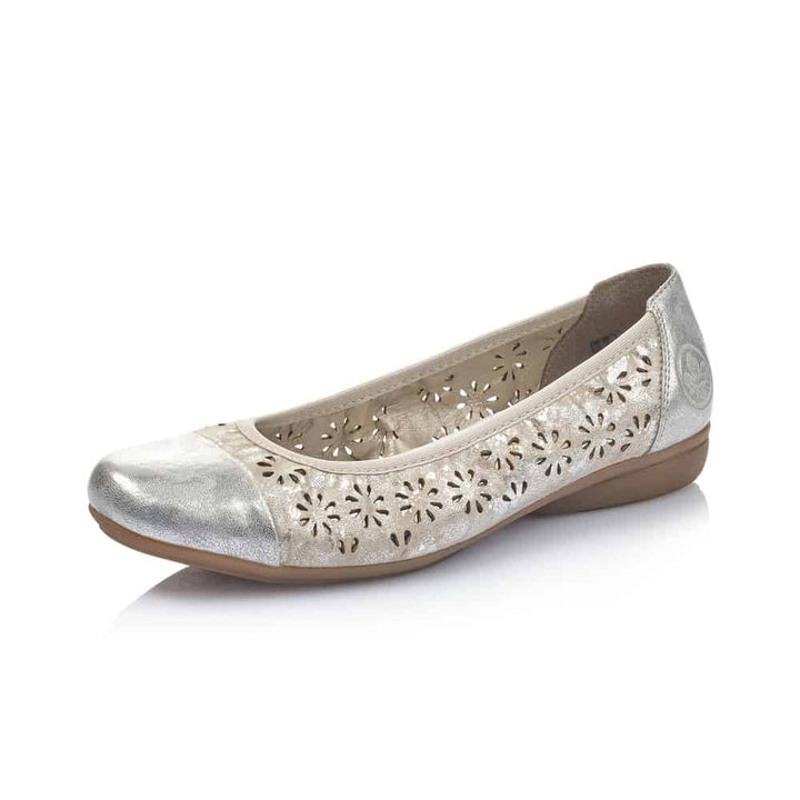 Women's Rieker L8367-80/Grey Flat - Omars Shoes