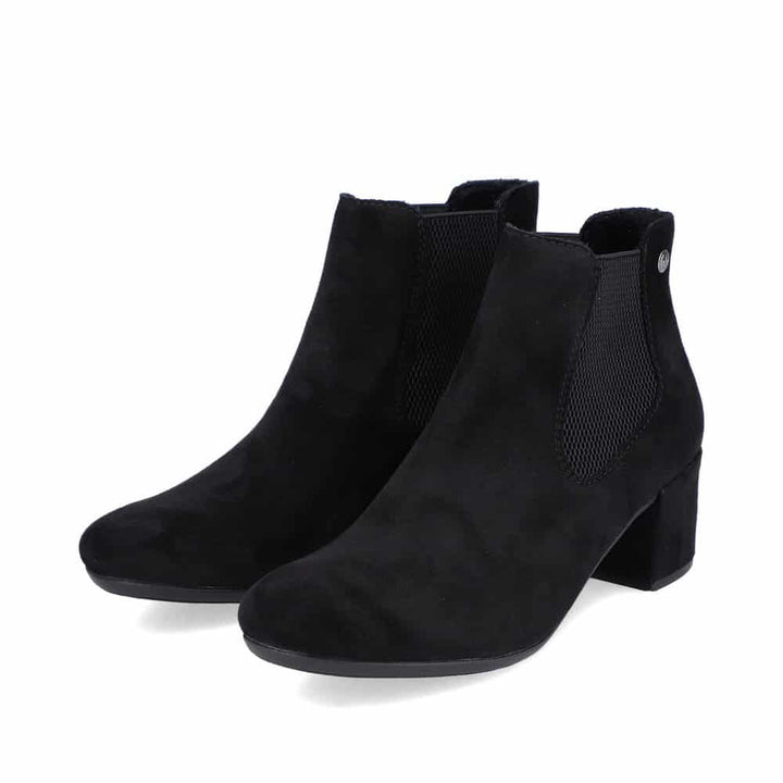 Women Rieker 70284-00 Black Boot Pair- Available at Omars Shoes