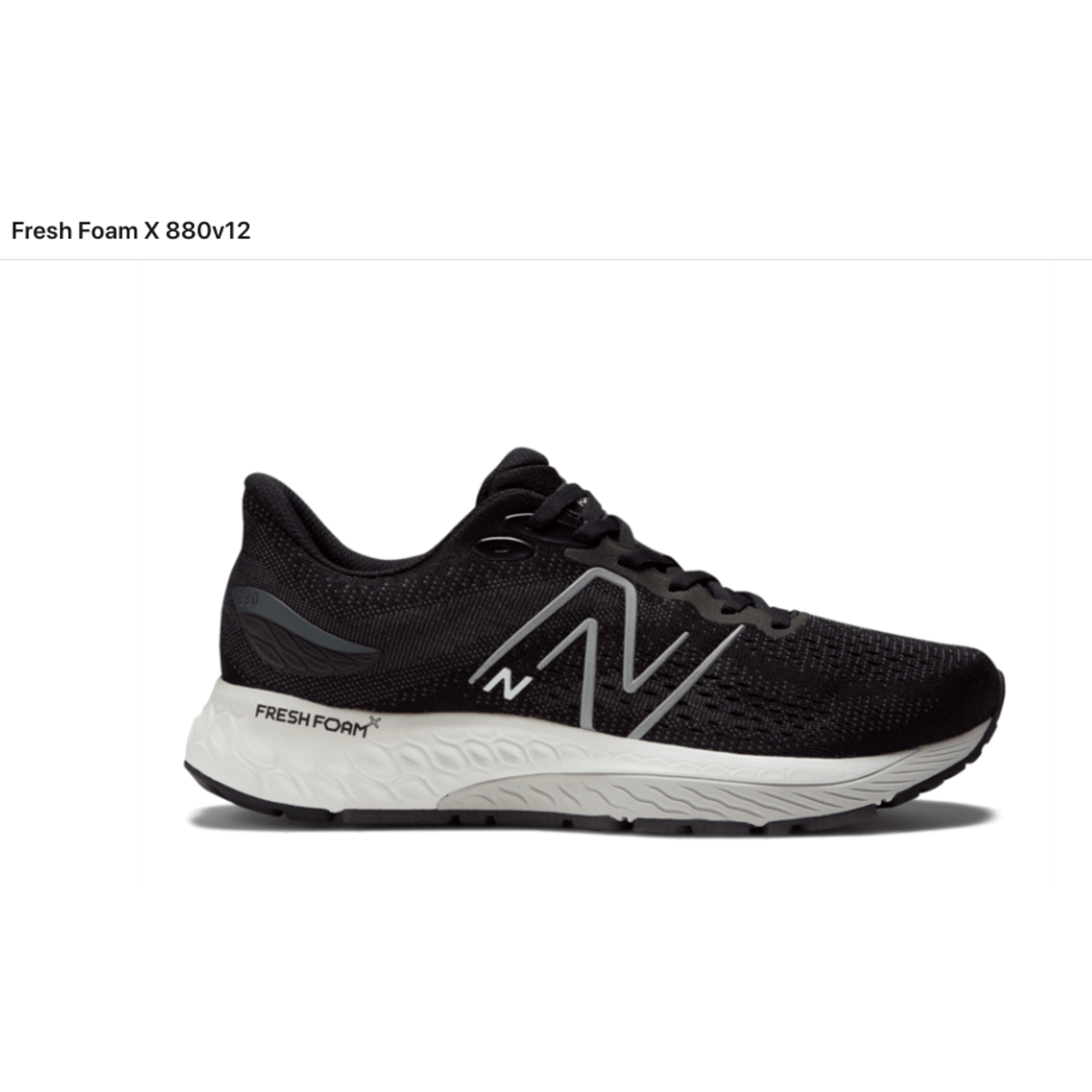 New balance running shoes size chart best sale