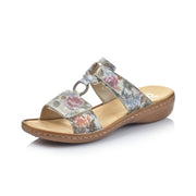 WOMEN'S RIEKER 60885-90 MULTI SANDAL