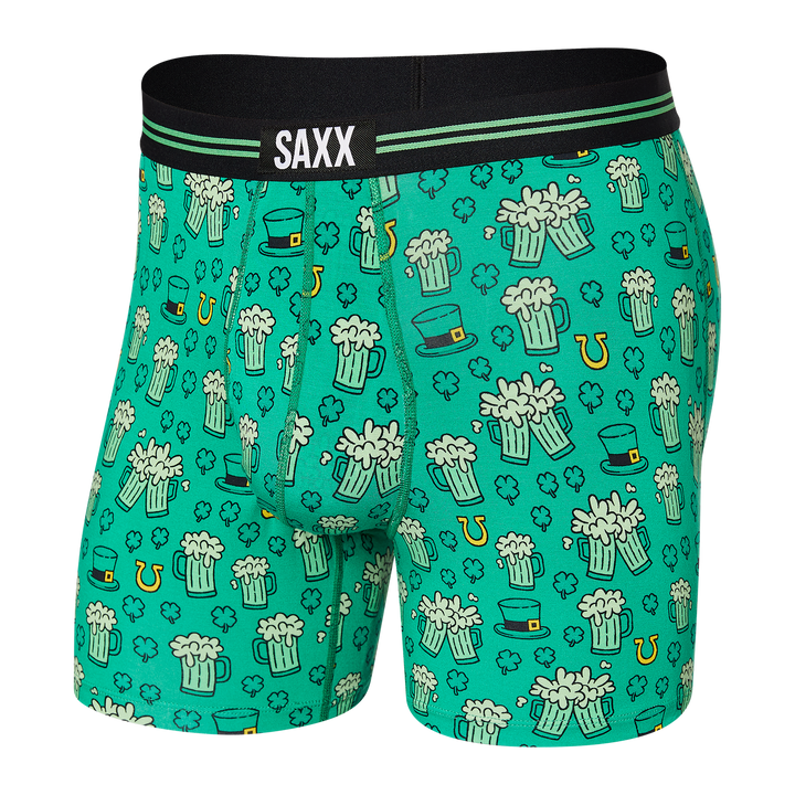 Men's Saxx Ultra St. Patrick's Day/Green Underwear
